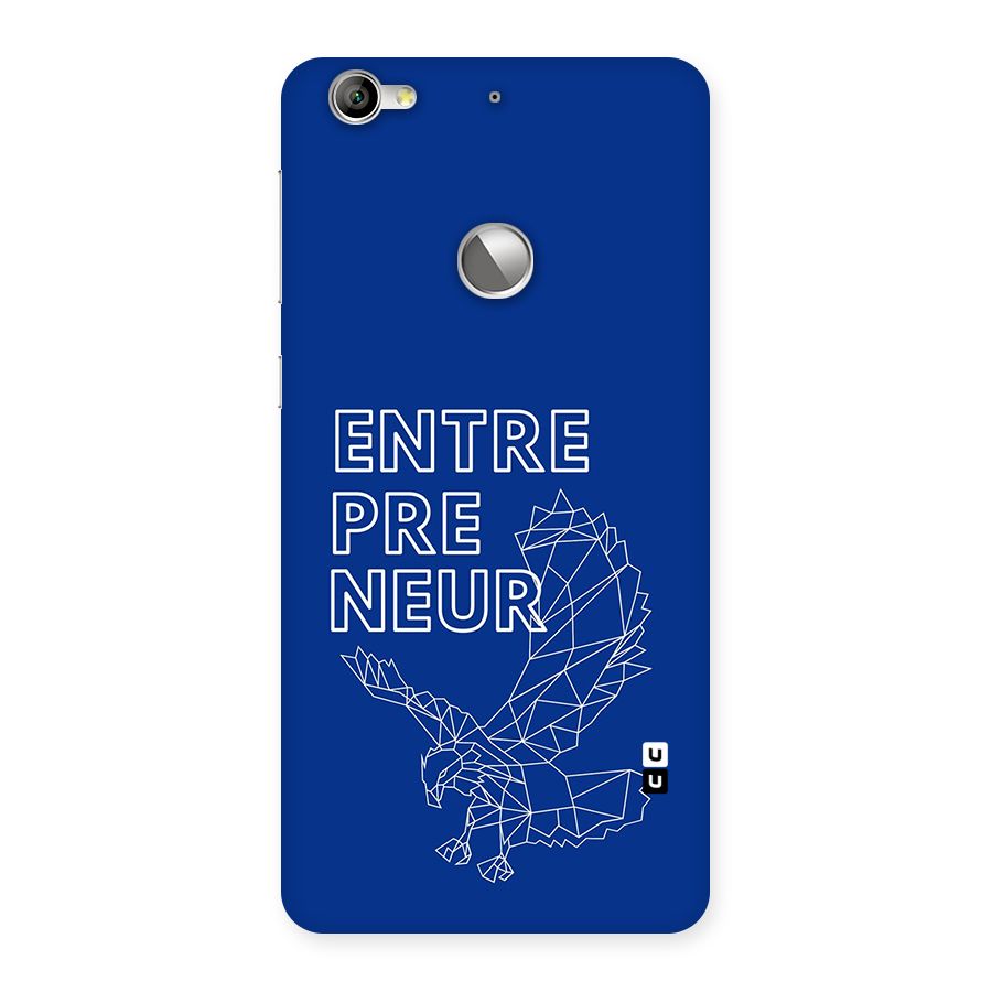 Blue Entrepreneur Back Case for Le 1S
