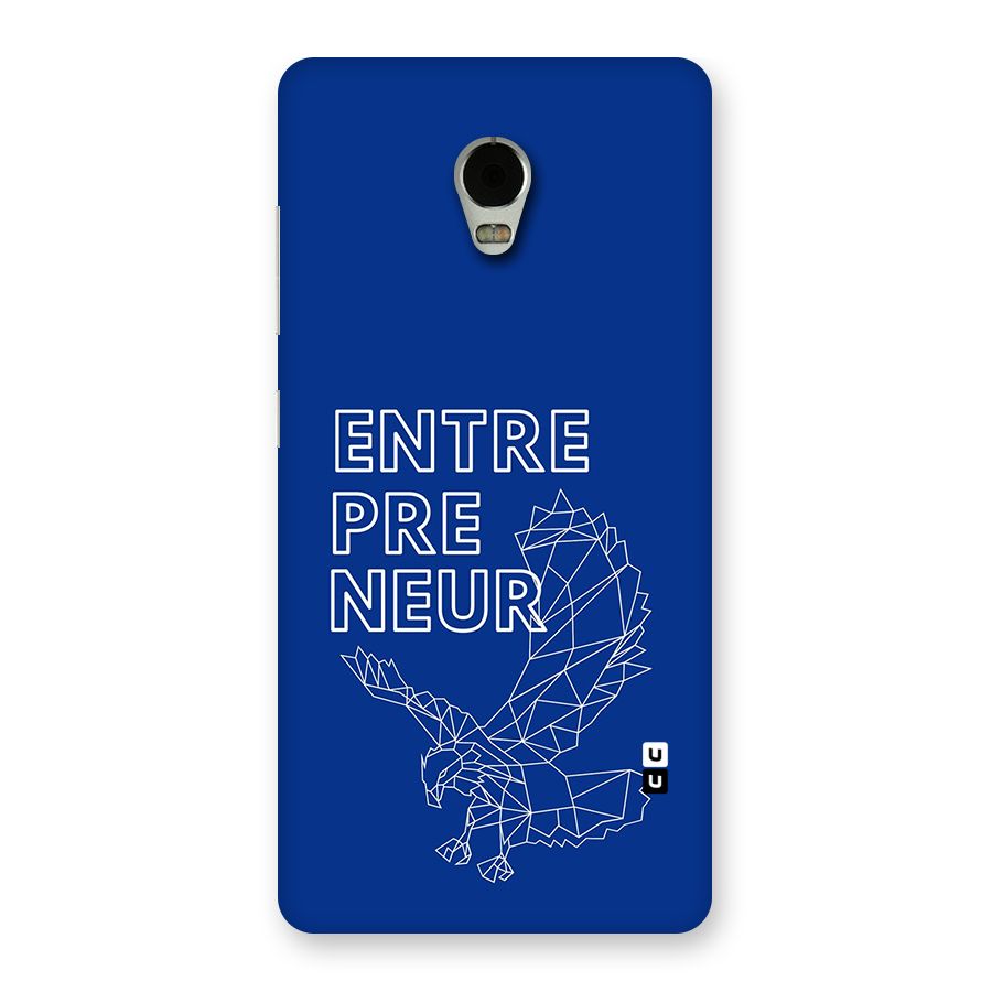 Blue Entrepreneur Back Case for Lenovo Vibe P1