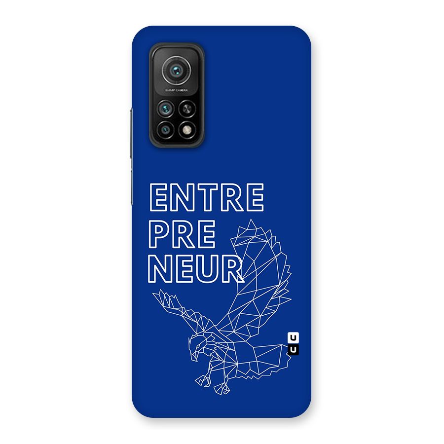 Blue Entrepreneur Back Case for Mi 10T Pro 5G