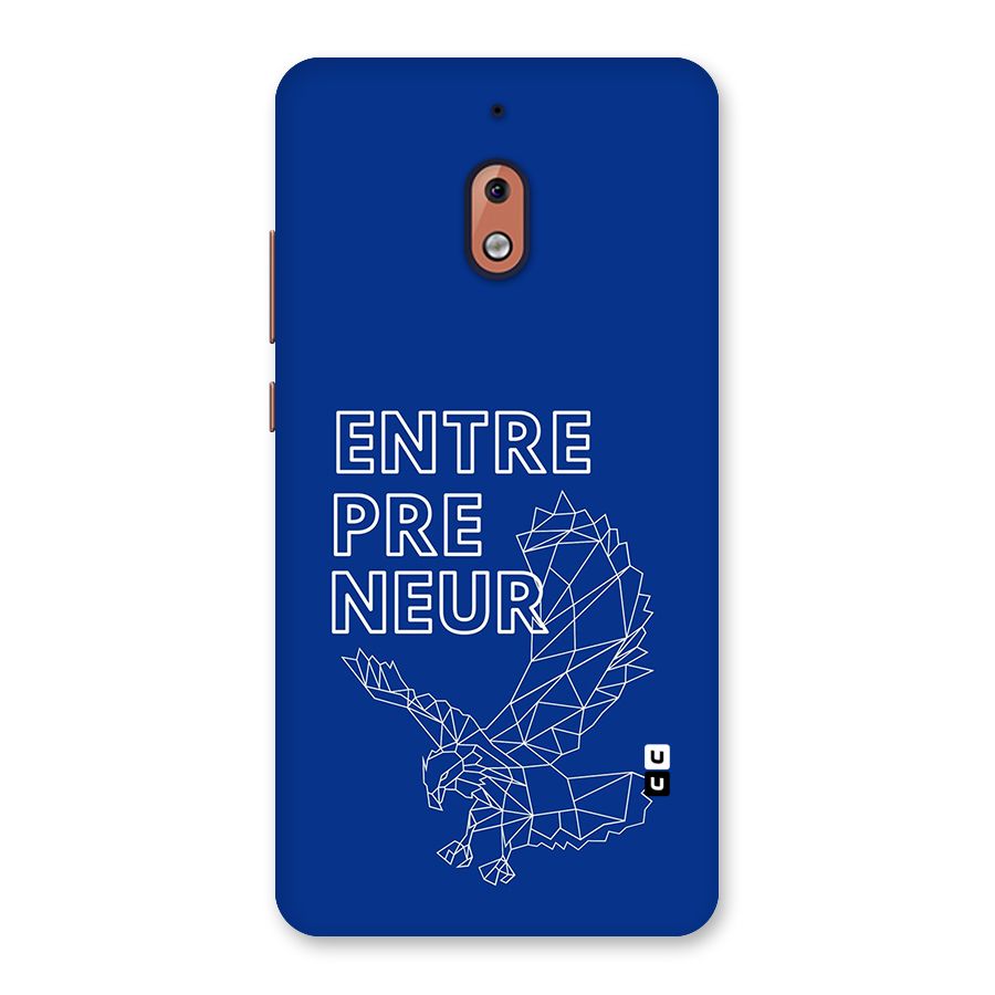 Blue Entrepreneur Back Case for Nokia 2.1