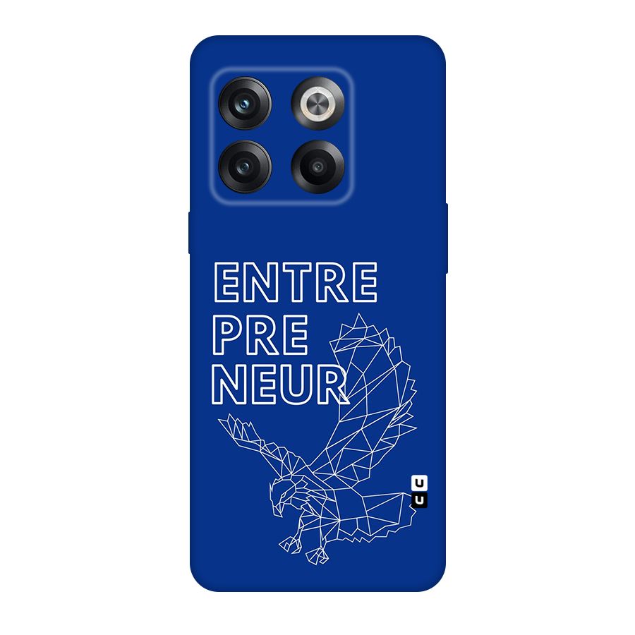 Blue Entrepreneur Back Case for OnePlus 10T