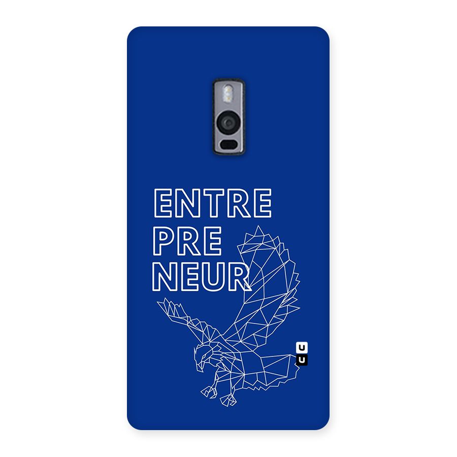 Blue Entrepreneur Back Case for OnePlus 2