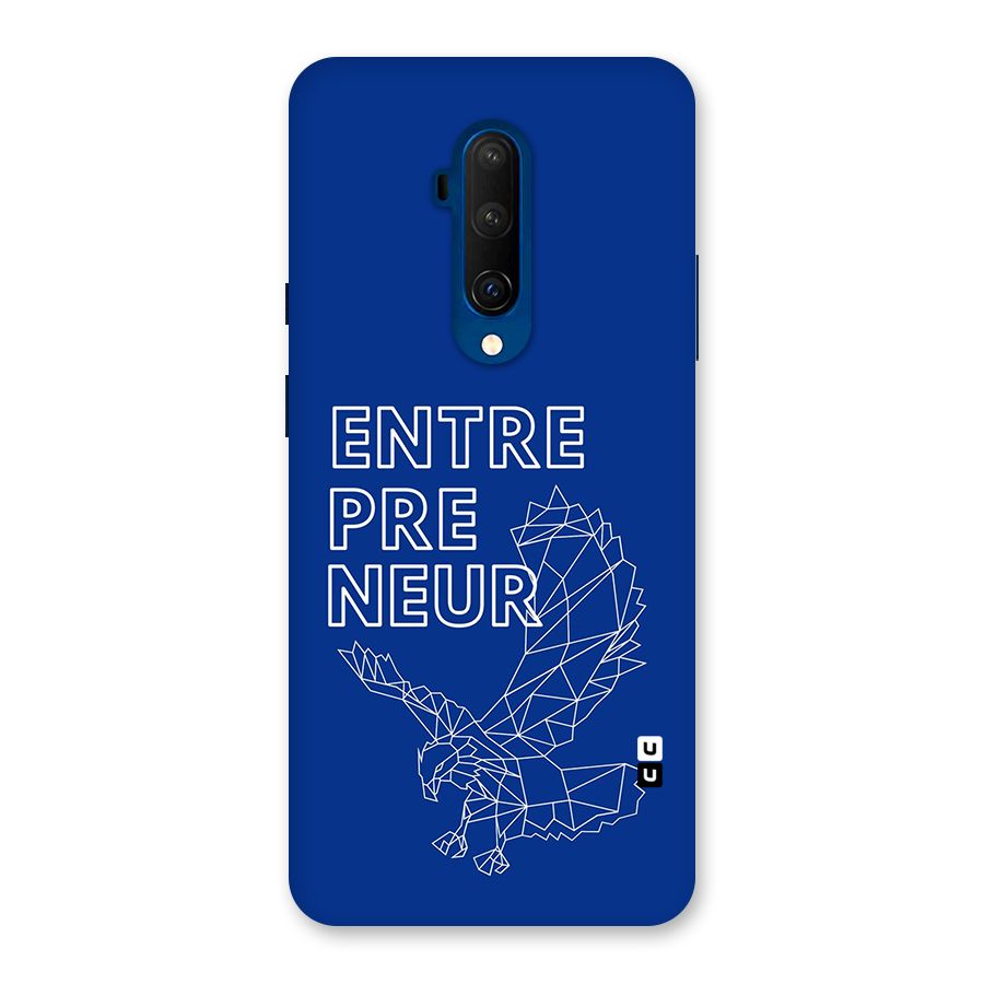 Blue Entrepreneur Back Case for OnePlus 7T Pro