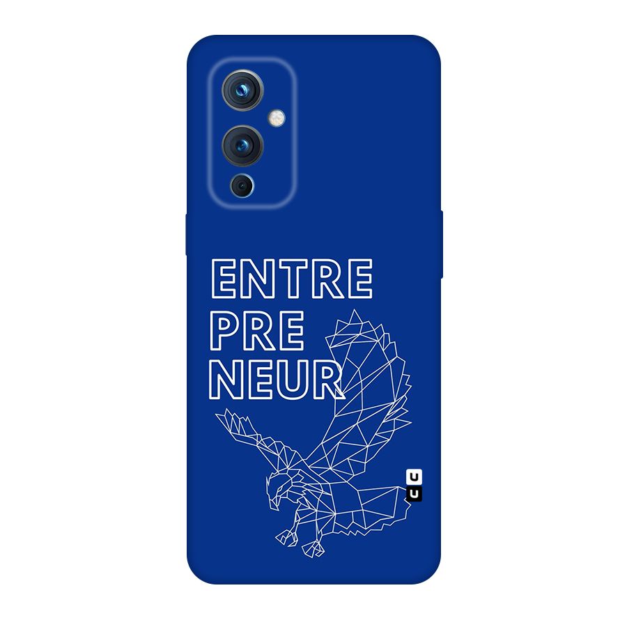 Blue Entrepreneur Back Case for OnePlus 9