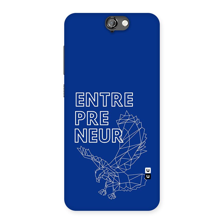 Blue Entrepreneur Back Case for One A9