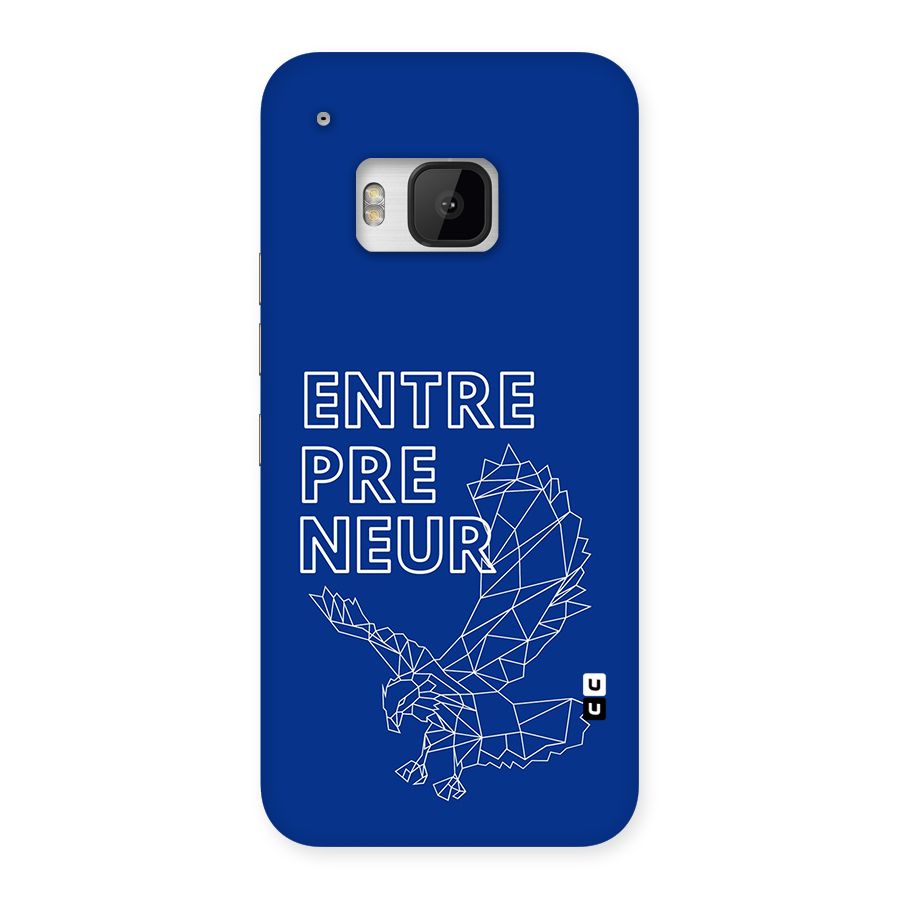 Blue Entrepreneur Back Case for One M9