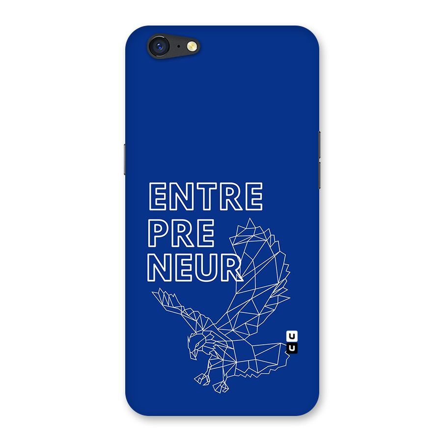 Blue Entrepreneur Back Case for Oppo A71