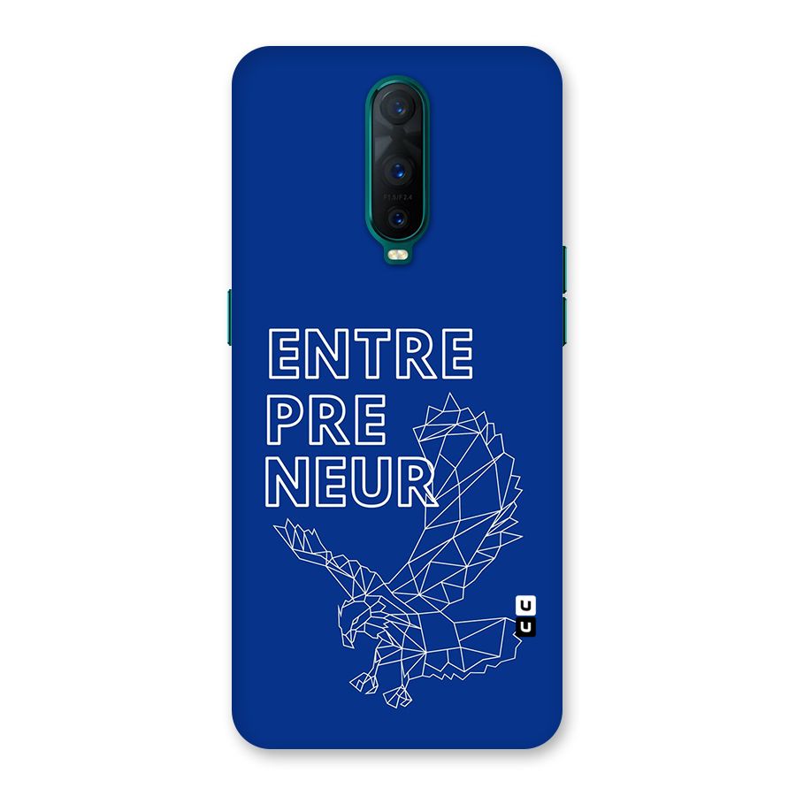 Blue Entrepreneur Back Case for Oppo R17 Pro