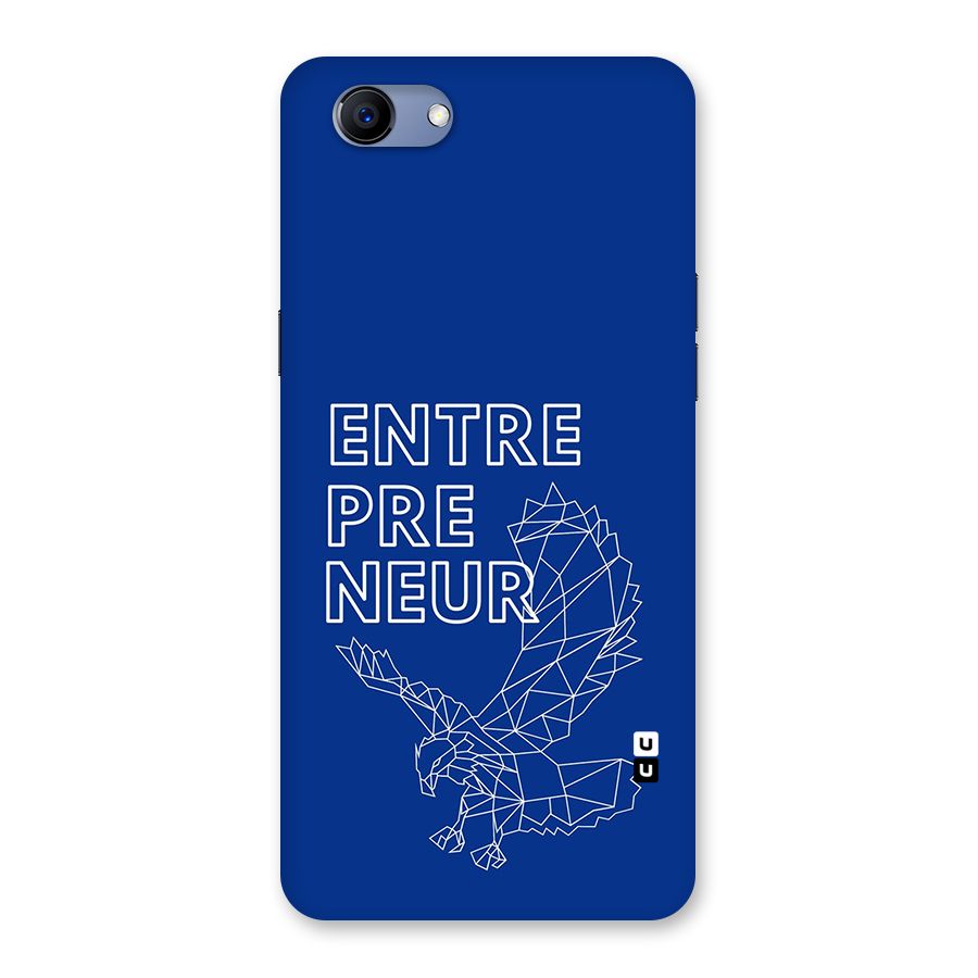 Blue Entrepreneur Back Case for Realme 1