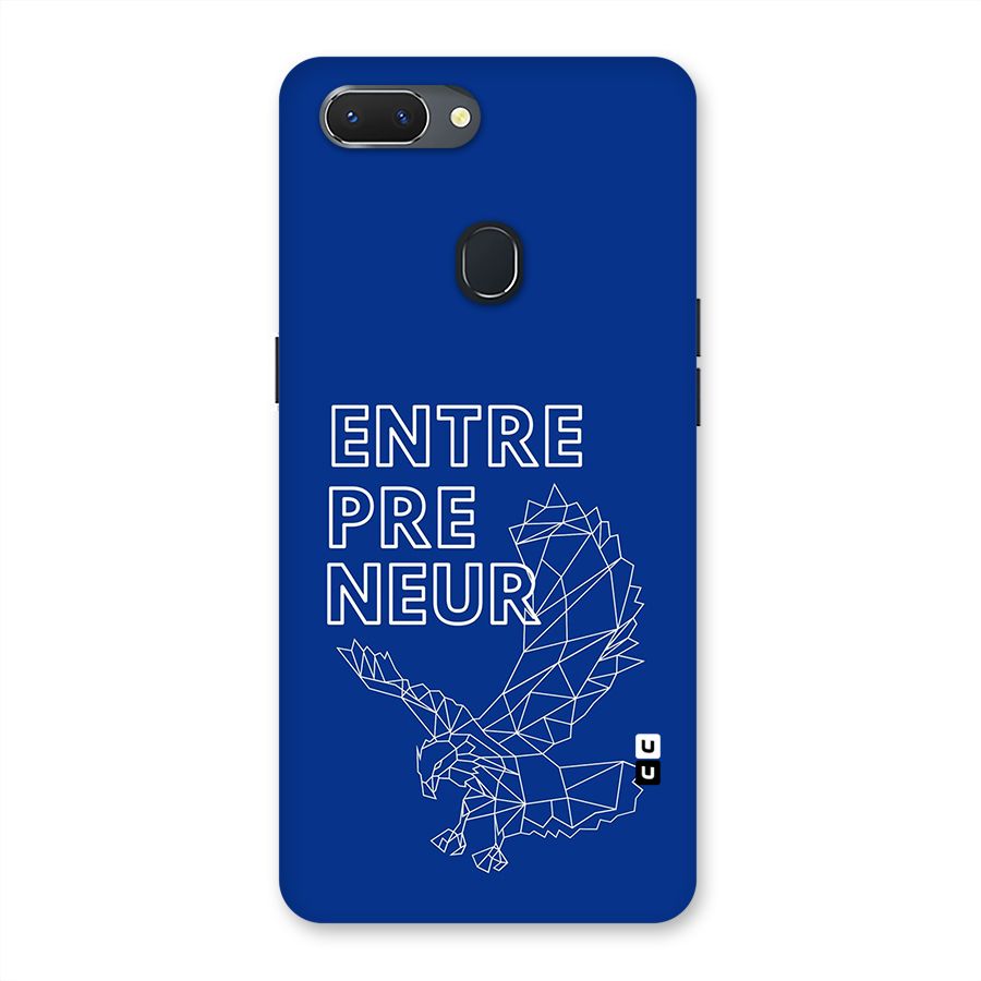 Blue Entrepreneur Back Case for Realme 2