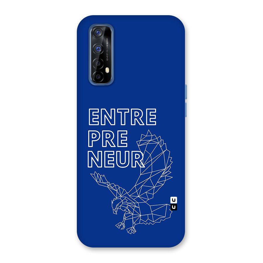 Blue Entrepreneur Back Case for Realme 7