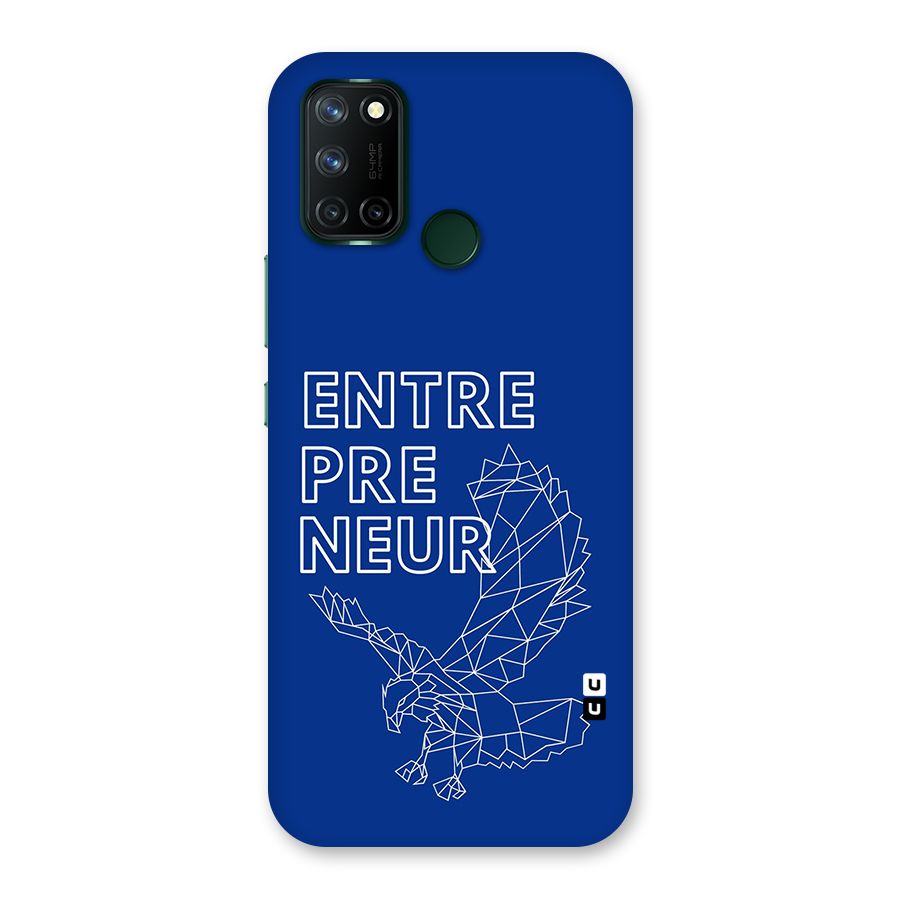 Blue Entrepreneur Back Case for Realme 7i