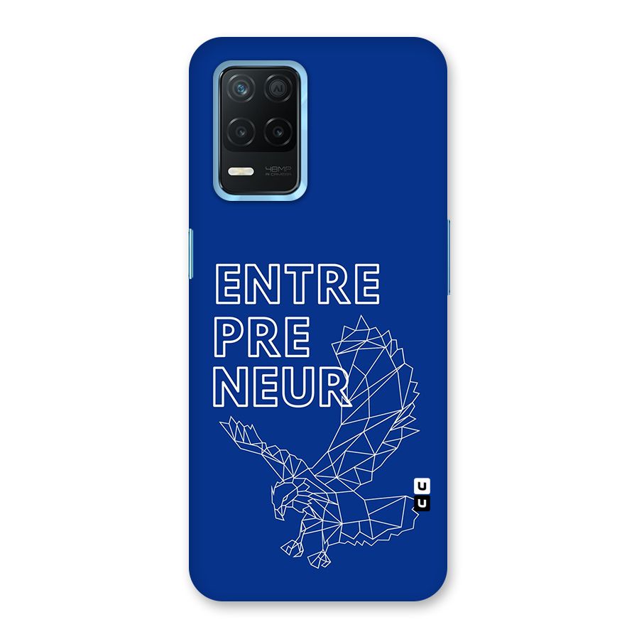 Blue Entrepreneur Back Case for Realme 8s 5G
