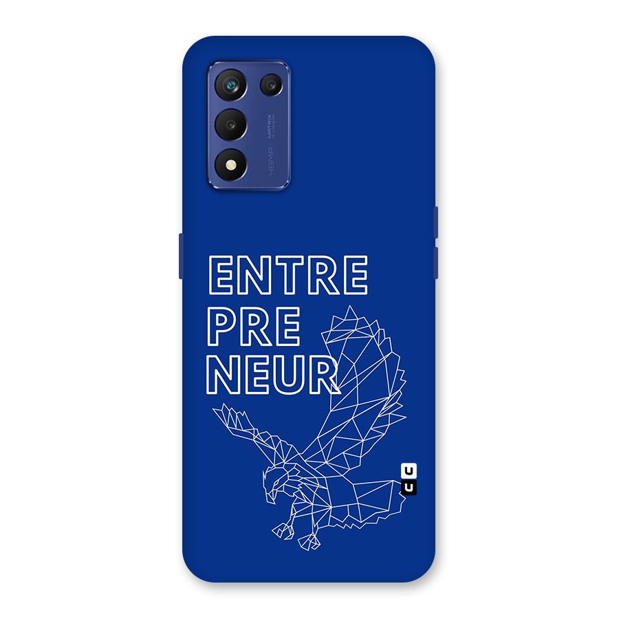 Blue Entrepreneur Back Case for Realme 9 5G Speed