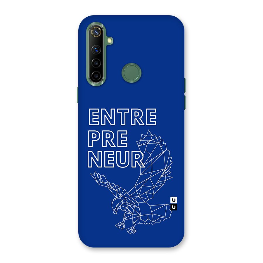 Blue Entrepreneur Back Case for Realme Narzo 10