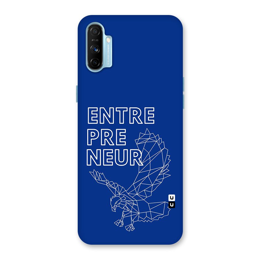 Blue Entrepreneur Back Case for Realme Narzo 20A