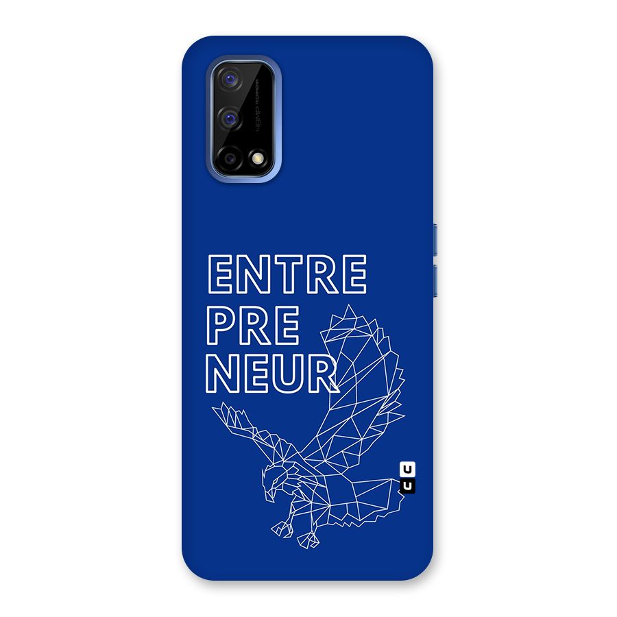 Blue Entrepreneur Back Case for Realme Narzo 30 Pro