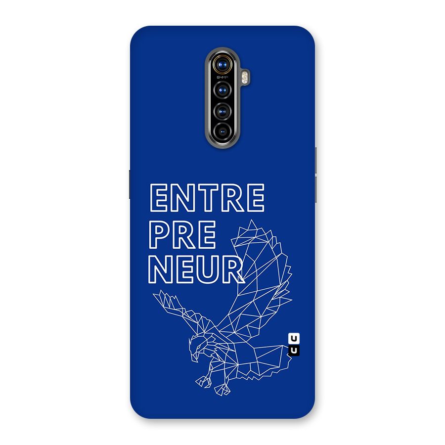 Blue Entrepreneur Back Case for Realme X2 Pro