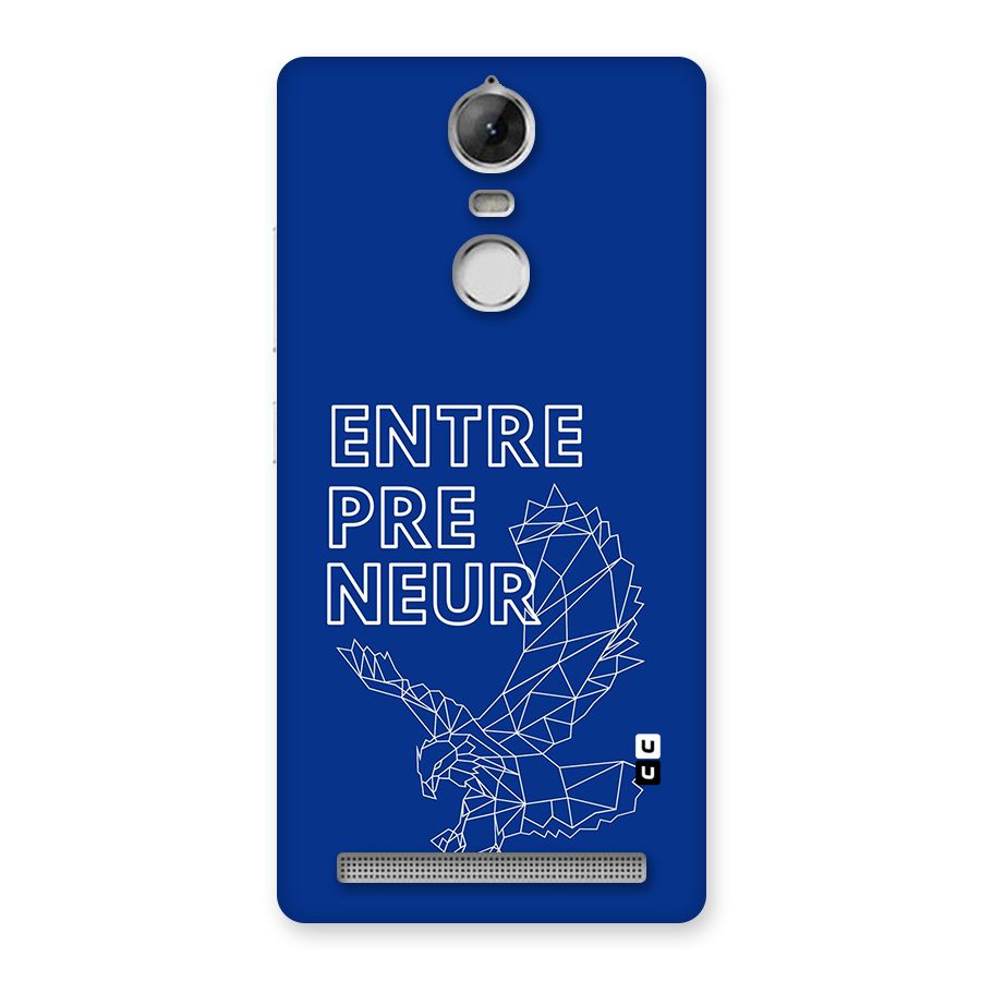 Blue Entrepreneur Back Case for Vibe K5 Note
