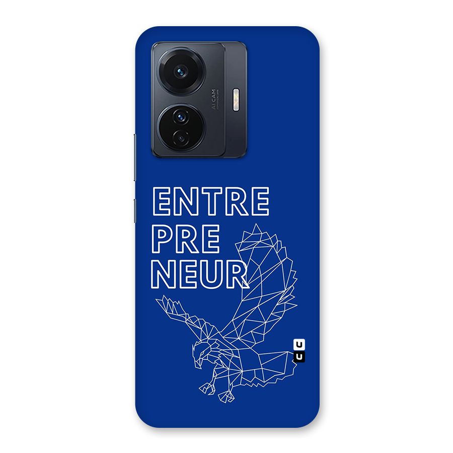 Blue Entrepreneur Back Case for Vivo T1 Pro