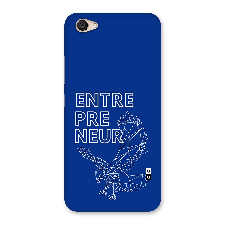 Blue Entrepreneur Back Case for Vivo V5 Plus