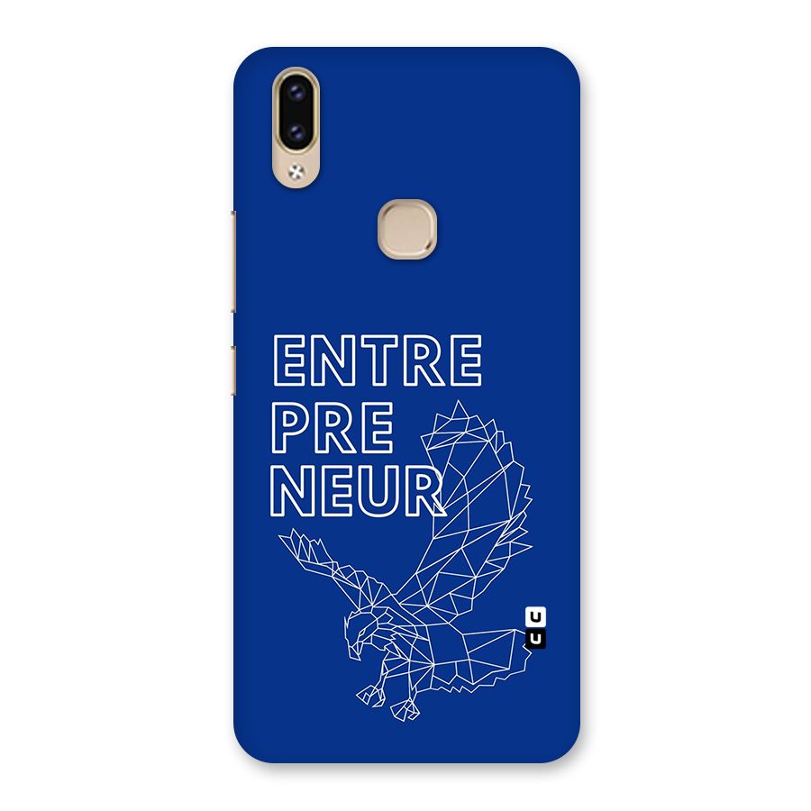 Blue Entrepreneur Back Case for Vivo V9 Youth
