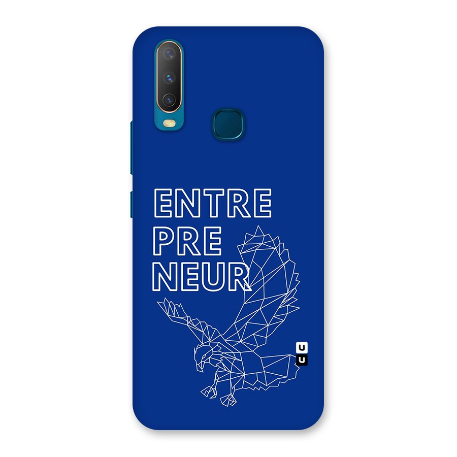 Blue Entrepreneur Back Case for Vivo Y11