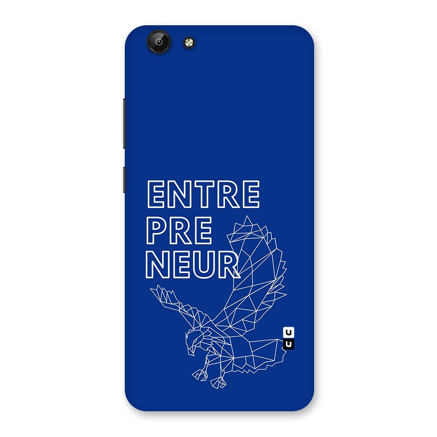 Blue Entrepreneur Back Case for Vivo Y69