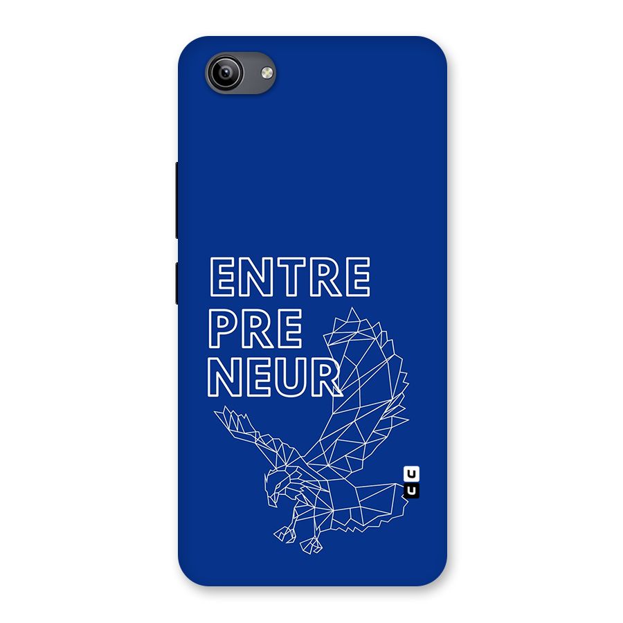 Blue Entrepreneur Back Case for Vivo Y81i