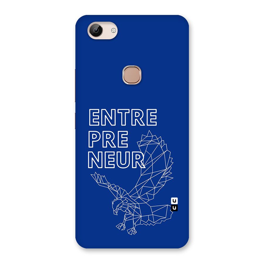 Blue Entrepreneur Back Case for Vivo Y83