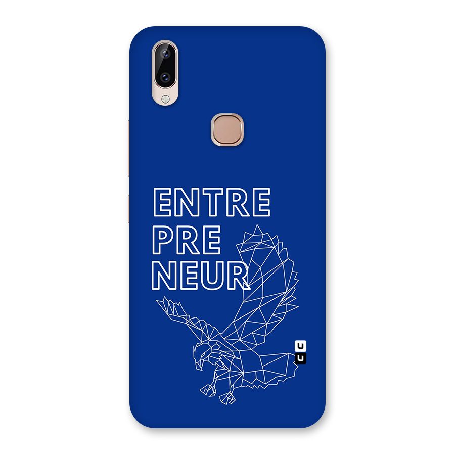 Blue Entrepreneur Back Case for Vivo Y83 Pro