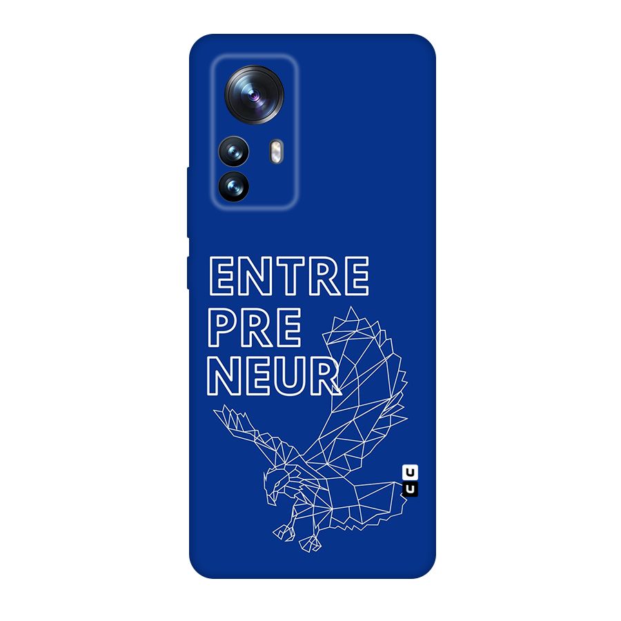 Blue Entrepreneur Back Case for Xiaomi 12 Pro