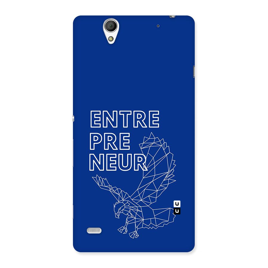 Blue Entrepreneur Back Case for Xperia C4