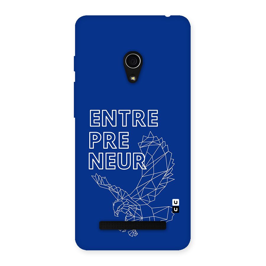 Blue Entrepreneur Back Case for Zenfone 5
