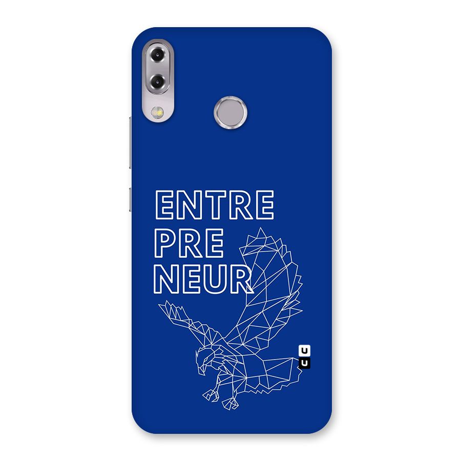 Blue Entrepreneur Back Case for Zenfone 5Z