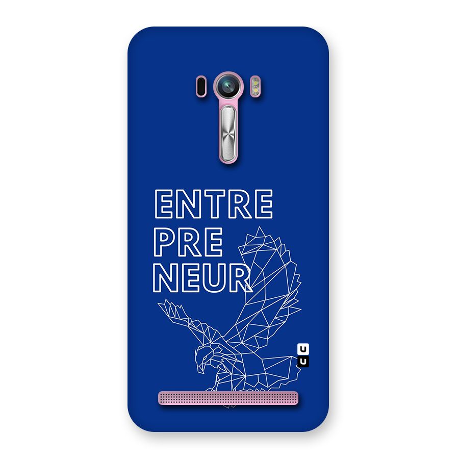 Blue Entrepreneur Back Case for Zenfone Selfie