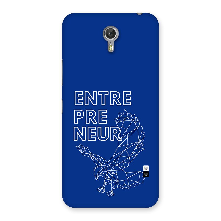 Blue Entrepreneur Back Case for Zuk Z1