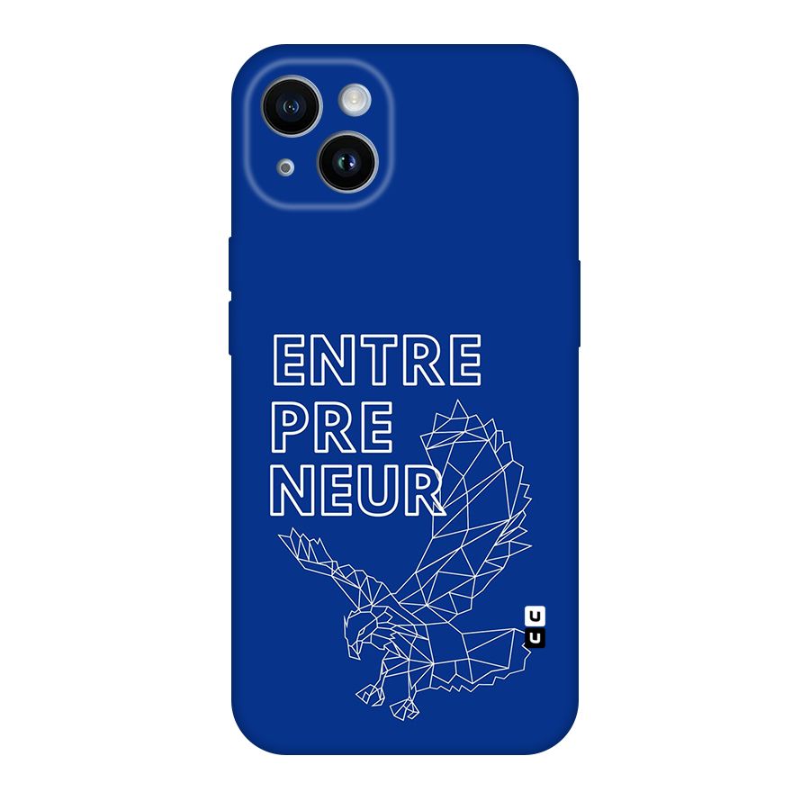 Blue Entrepreneur Back Case for iPhone 14