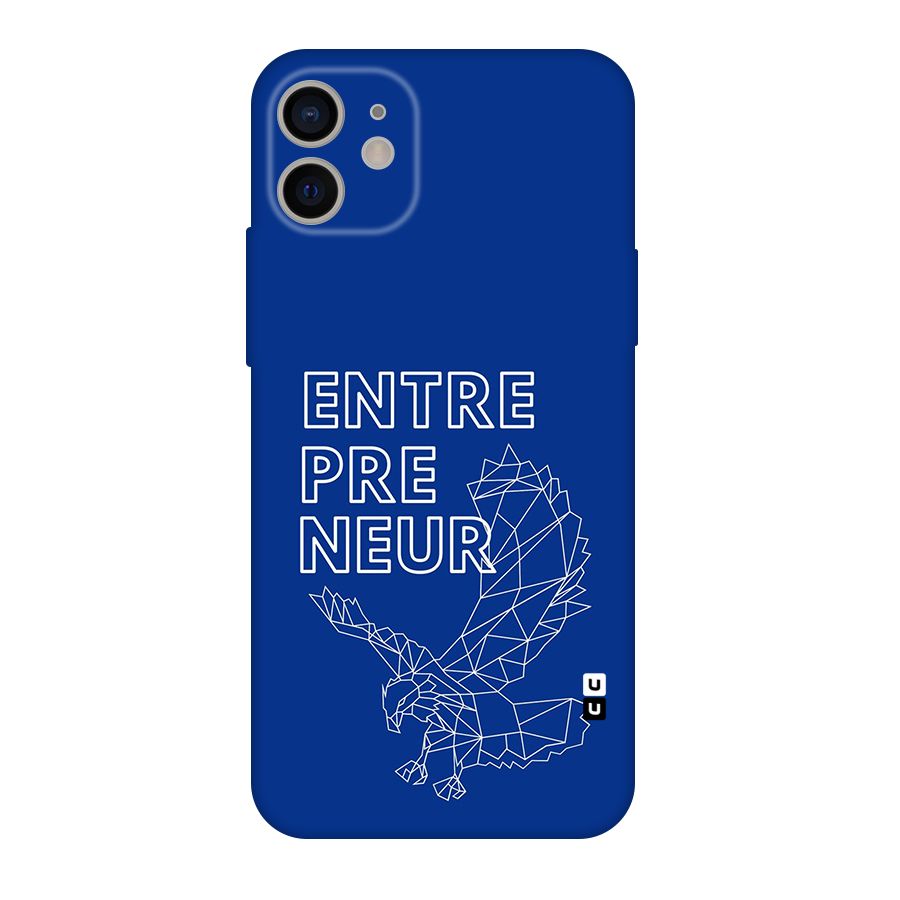 Blue Entrepreneur Back Case for iPhone 11