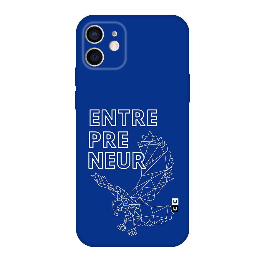 Blue Entrepreneur Back Case for iPhone 12