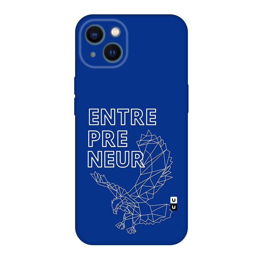 Blue Entrepreneur Back Case for iPhone 13