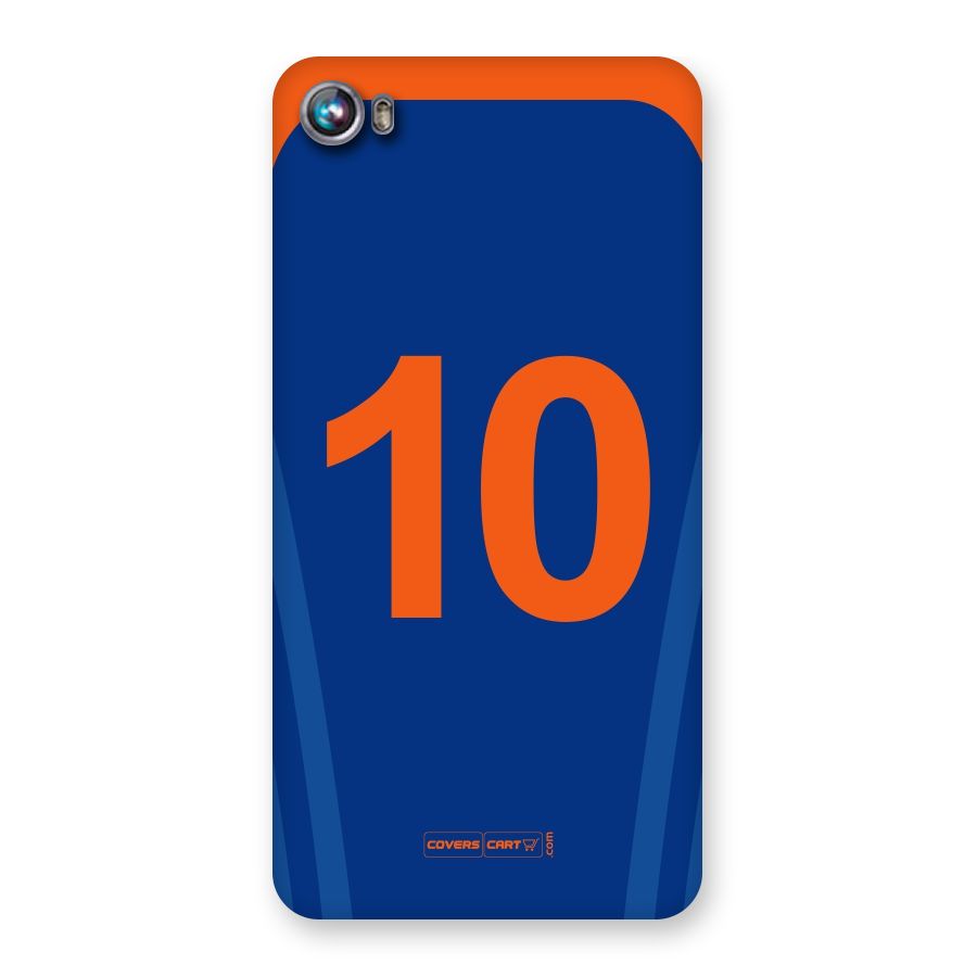 Blue Jersey Back Case for Micromax Canvas Fire 4 A107