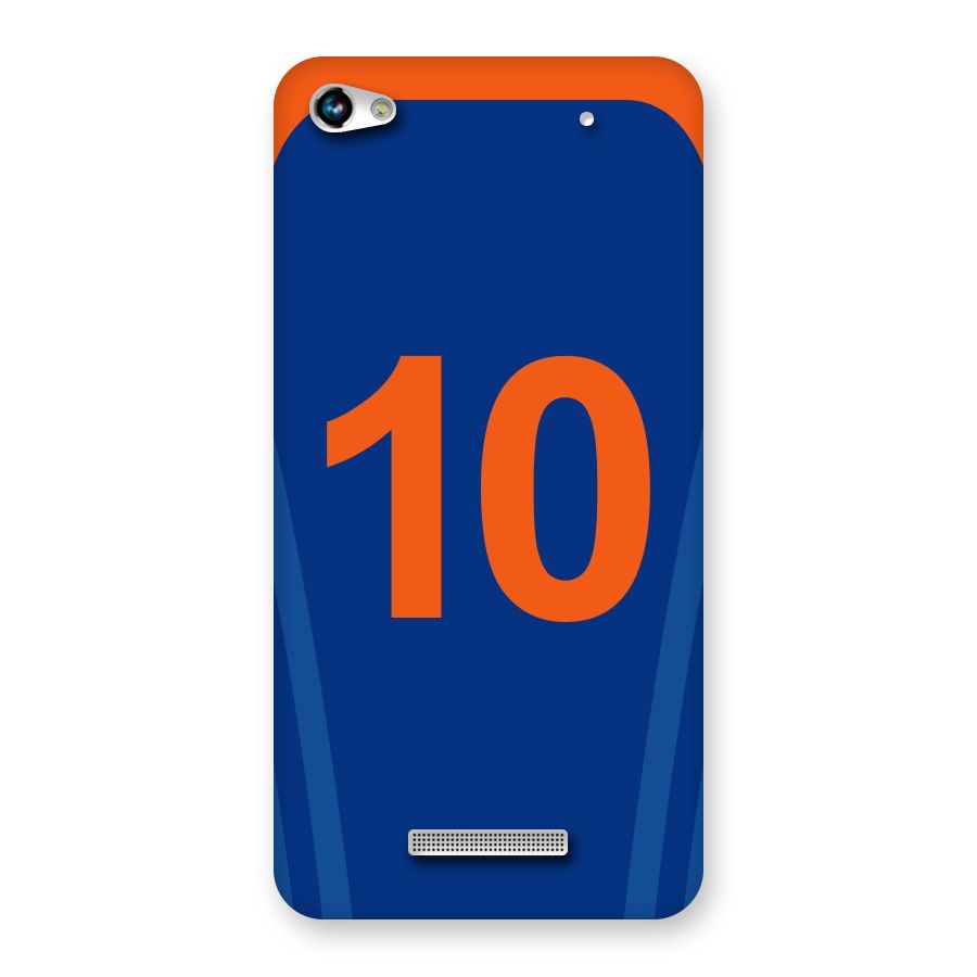 Blue Jersey Back Case for Micromax Hue 2