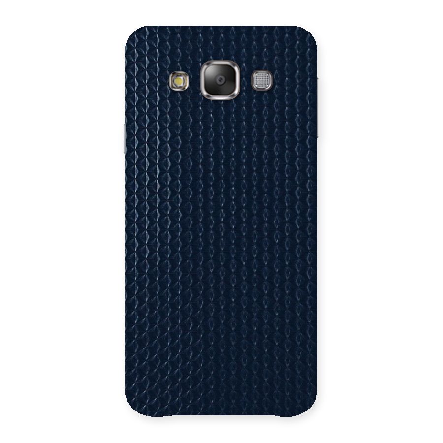 Blue Pattern Back Case for Galaxy E7