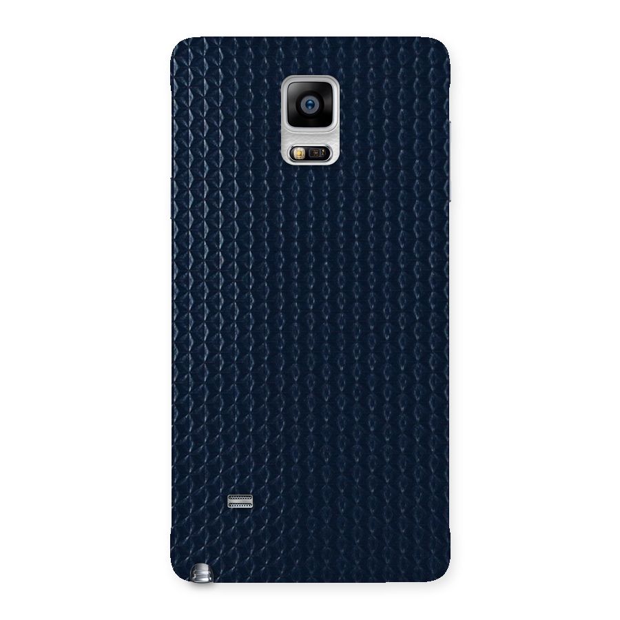 Blue Pattern Back Case for Galaxy Note 4