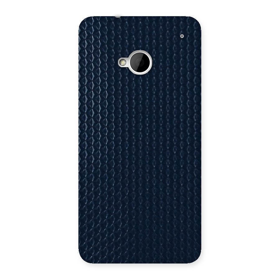 Blue Pattern Back Case for HTC One M7