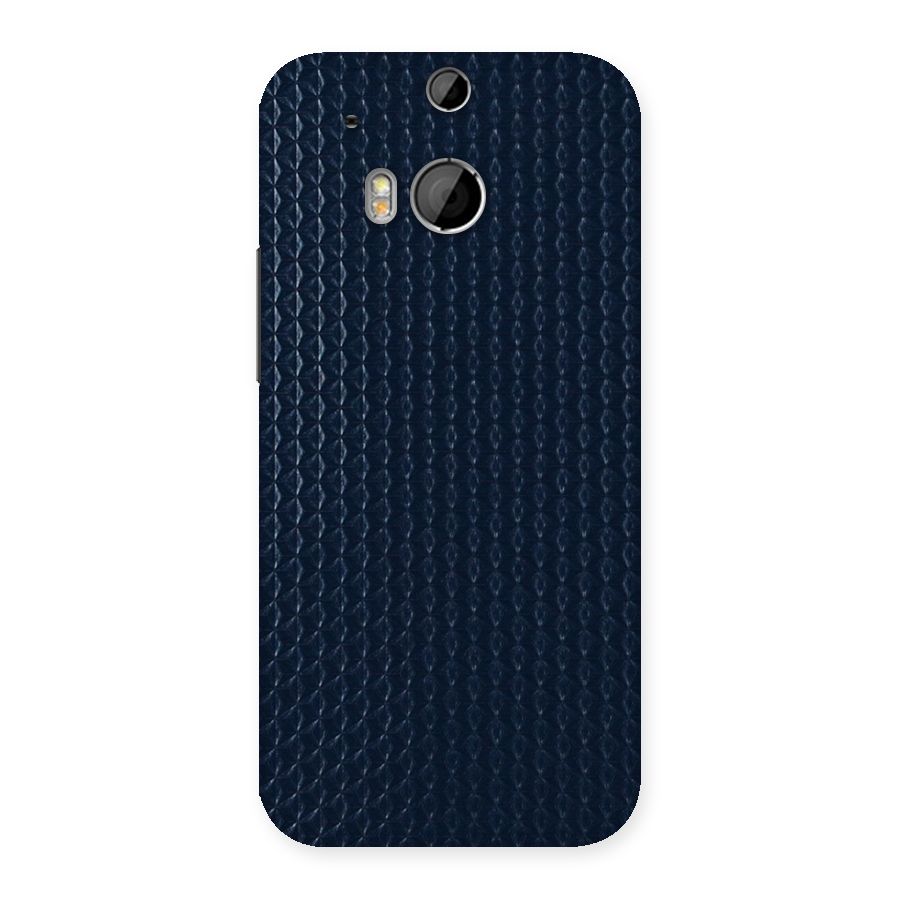Blue Pattern Back Case for HTC One M8
