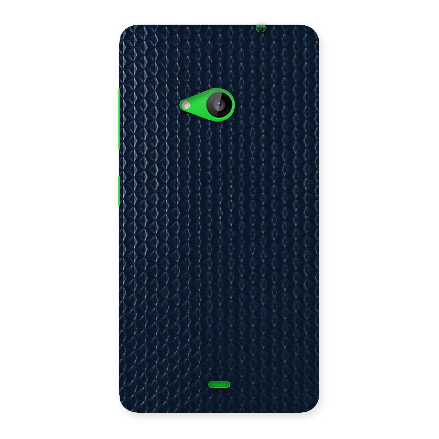 Blue Pattern Back Case for Lumia 535
