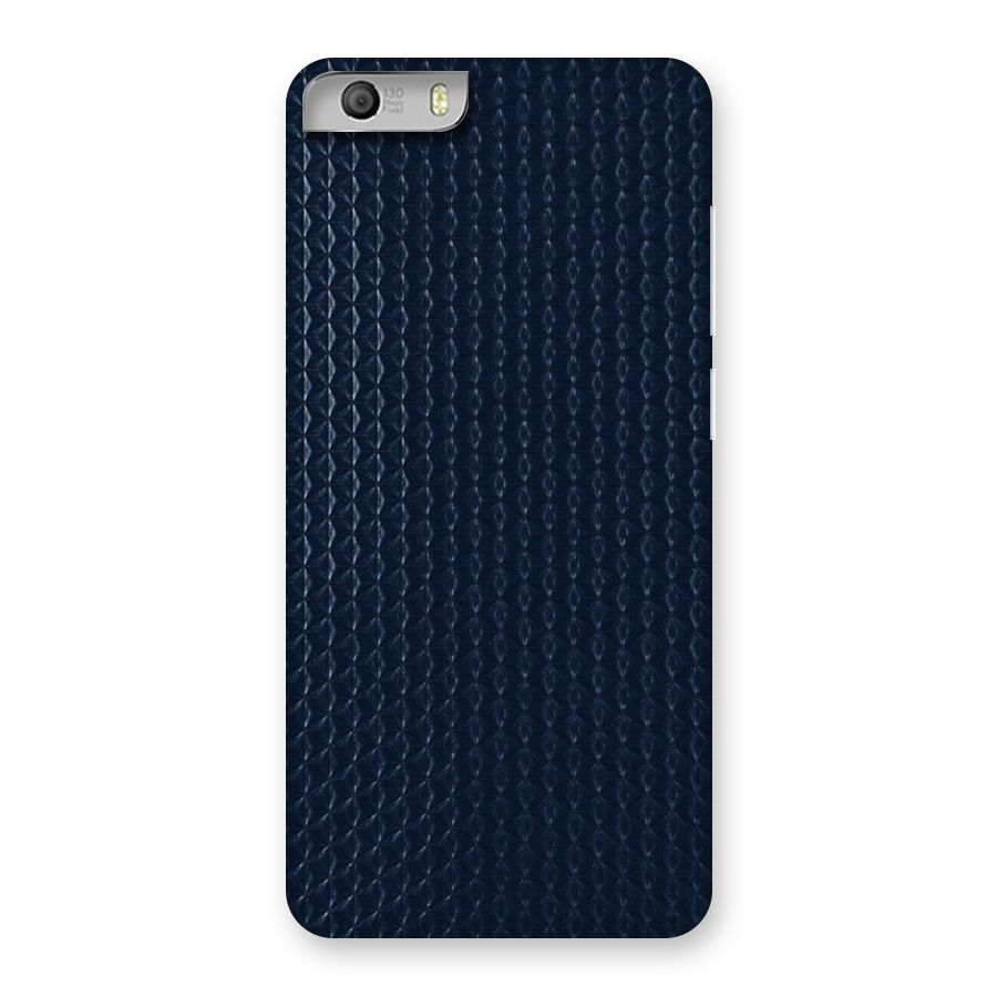 Blue Pattern Back Case for Micromax Canvas Knight 2