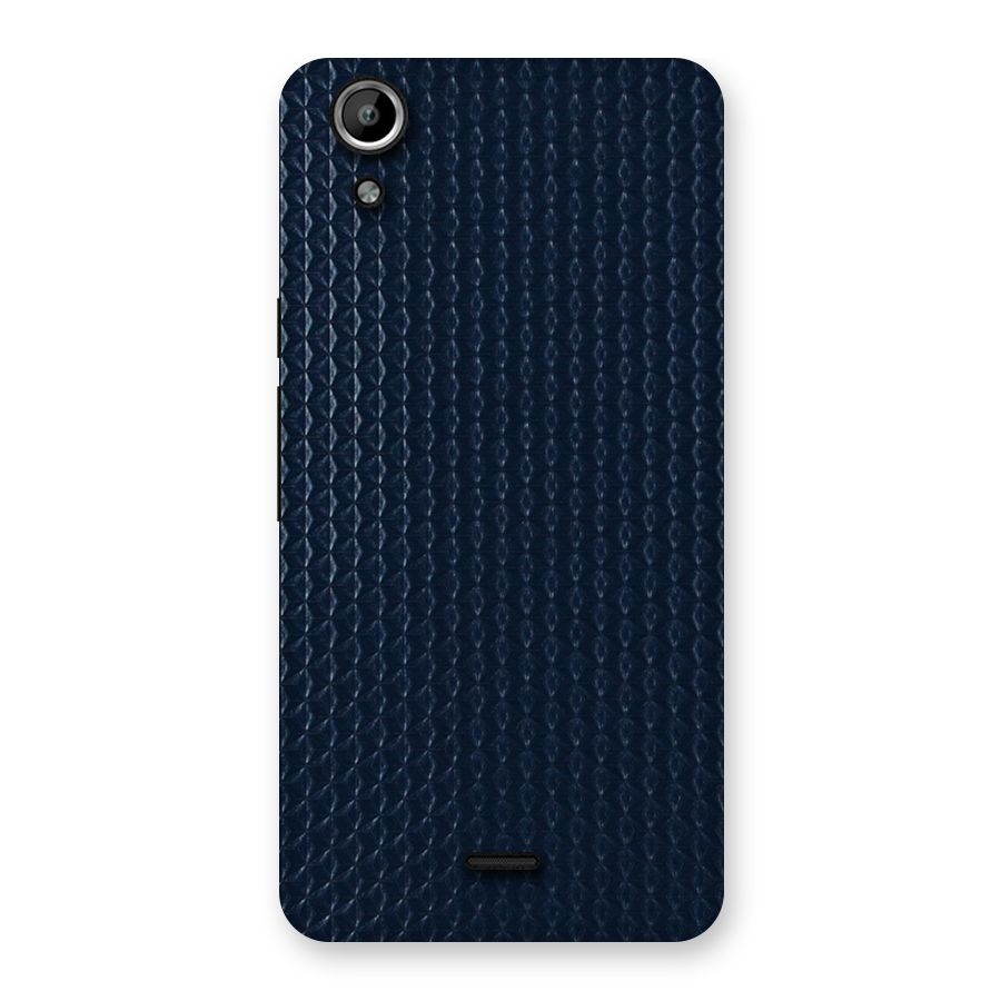 Blue Pattern Back Case for Micromax Canvas Selfie Lens Q345